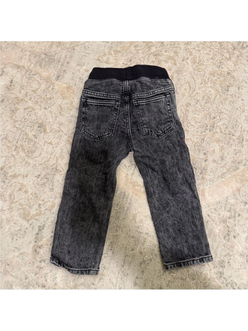 GAP Kids Black Washed Jeans - 3 Slim - Picture 7 of 7